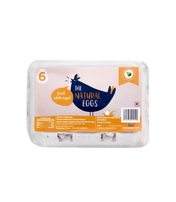 Fresh White Eggs - Image 1